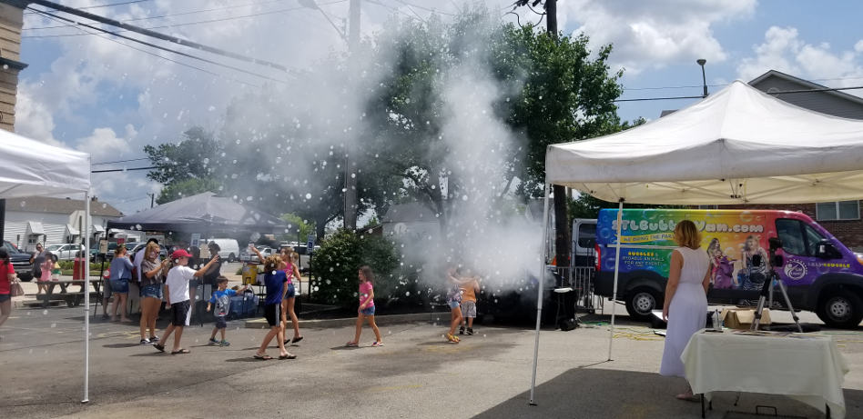 STL Bubble Van offers interactive bubble activities and shows for all ages.