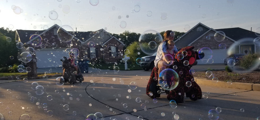 STL Bubble Van offers interactive bubble activities and shows for all ages.